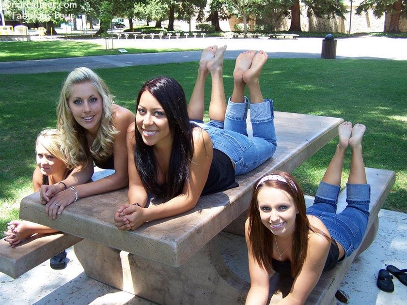 Cover 6 The Fabulous Four College Models 138 Photos