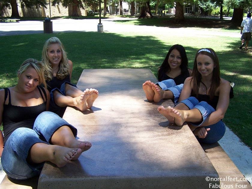 Cover 4 The Fabulous Four College Models 138 Photos