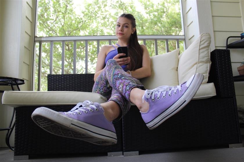 Cover 2 Purple Converse 27 Photos