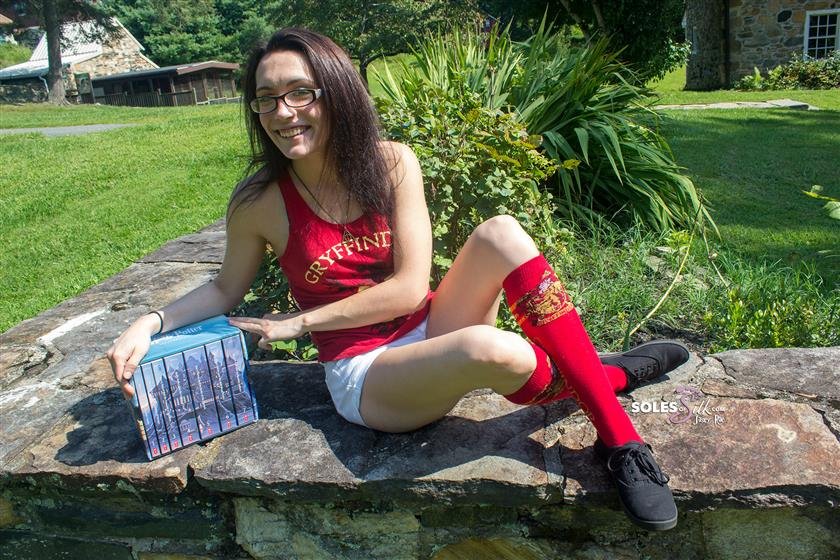 Soles of Silk - potter books socks outtakes