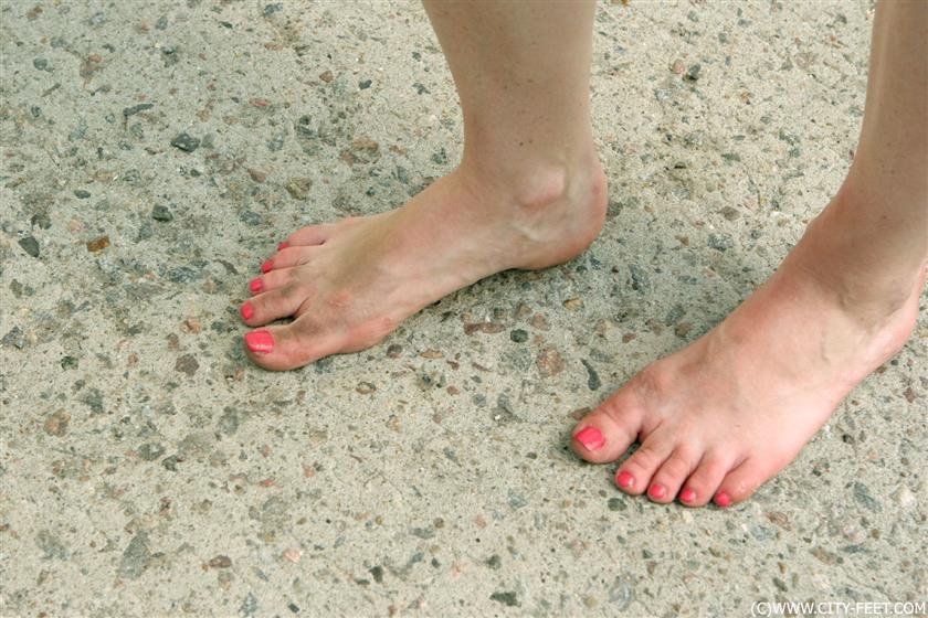 Cover 6 Barefoot in summer city. Part 2. 56 Photos