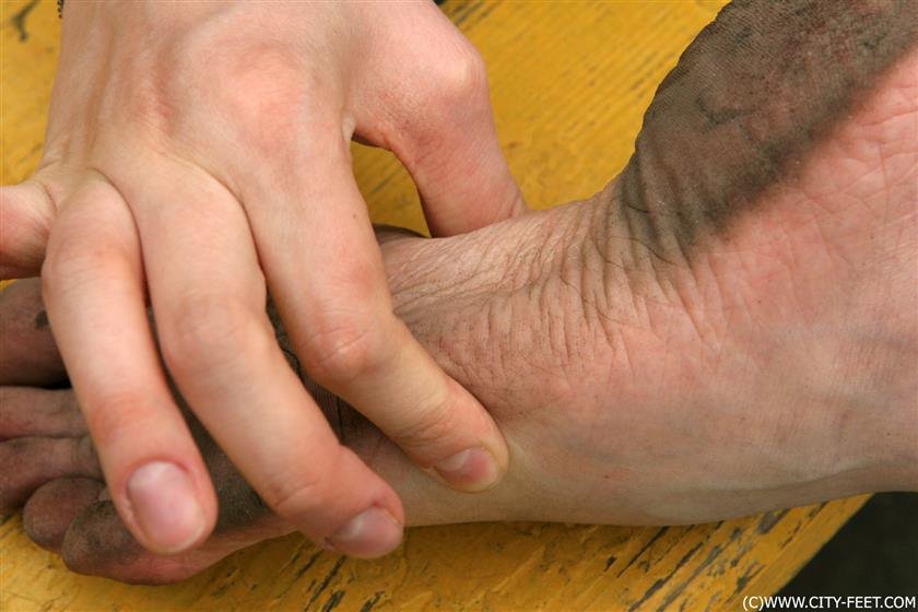 Cover 3 Beauty with dirty soles. Part 4. 94 Photos