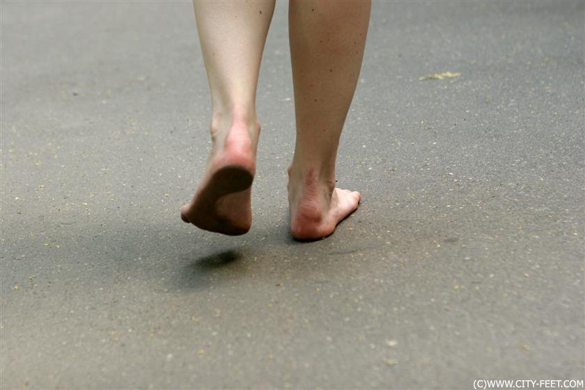Cover 4 Barefoot in summer city. Part 3. 61 Photos